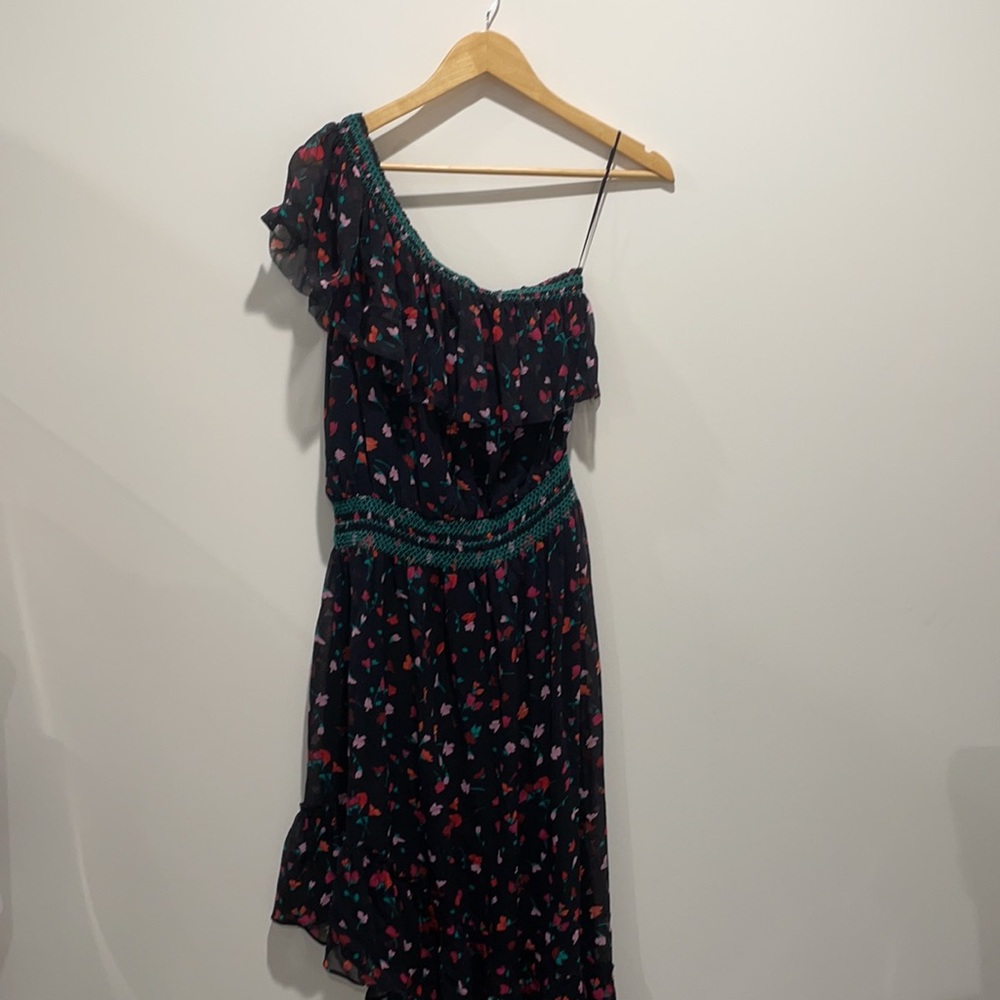 NEW • Joie • Hafsa One Shoulder Floral Dress Small - Picture 5 of 7